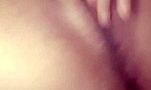 Girlfriend uses my toy in her pussy till she cums hard!