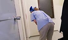 Office Cleaning Wife Begs for Cock After Teasing Neglect Part 3