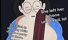 Drunk Big Tits Big Ass Argentinian Teen Gives Sloppy Blowjob at Party