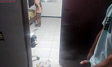 housewife shows tech her new lingerie mad hubby ignores it fuck me