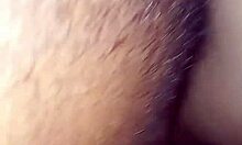 damn, cornudo hubby licks creampied pussy while black lover anal fucks her 🍑💦