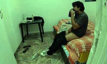 stepsis catches me sniffing panties spanks my cock turns dominatrix