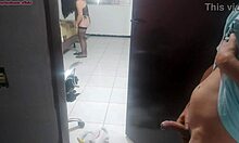 housewife shows tech her new lingerie mad hubby ignores it fuck me