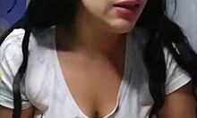 naughty teen flashes panties voyeur cam tease