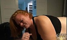 morning wood got us taking turns barebacking julie ginger's curvy redhead ass