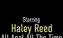 slender blonde's tight ass stretched wide for that creamy finish