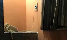 heart races as brunette meets black lover in hotel room