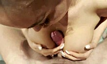 monika fox delivers pov titfuck blowjob cum in mouth right in hotel bathroom