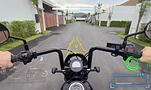 Courier ravages skinny blonde's tight pussy without mercy