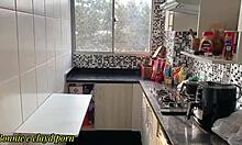 100 Anal Arrombado! Skinny Brazilian Stepdaughter's Tight Asshole Destroyed On Red