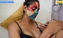 sexy student shraddha rides teacher's huge cock in wild classroom fuck