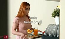 stunning shaved brunette bends over gets drilled doggystyle then rides cowgirl with cumshot finish