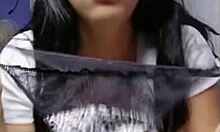 naughty teen flashes panties voyeur cam tease