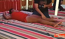 room casting 11: alejandra loves that full body massage turning steamy 😍🍑💦