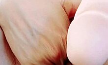 Watch this big ass Latina babe squirt twice on huge dildo you need my hot cum