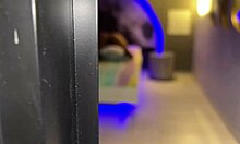 Horny busty stepmom caught humping pillow wildly till she orgasms hard