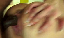 old black man slides his thick dick deep into young blonde's tight pussy