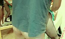 Clumsy erotic furniture fail turns into perfect doggystyle ass pounding