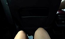 DRIVER, you caught me rubbing my pussy! Now fuck me rough doggystyle outdoors!