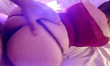 latina stepmom's giant cameltoe pussy lips tempt stepson raw creampie fuck in thong new york