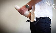 French Guy Home Insults Rough Slut Fuck