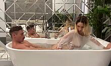 i fucked her hard and soaked her in the bath till she screamed