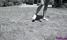 MILF STEPMOM boldly RIMS lesbian stepdaughter in taboo frenzy