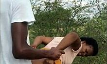 multiple creampies and cumshots on wet ebony asses in doggystyle scenes