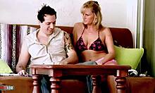 Mature Milf Becca Blossoms Gives Stepson Deepthroat Blowjob And Cumshot!