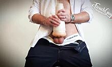 French Guy Home Insults Rough Slut Fuck