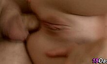 Natural Teen Ass Railed Hardcore!