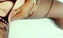 mature neighbor squirts wild huge dildo stretches wet pussy gaping