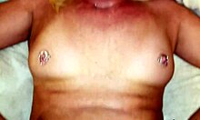 Milf Housewife Smokes While Getting Her Shaved Pussy Fucked Closeup