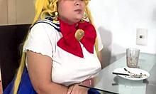 damn chubby sailor moon rips those nasty huge farts out