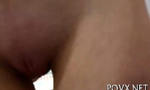 Barely legal euro teen fucked pov till wild orgasm