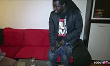 Drunk German Milf Fucks Black Neighbor as Friend Watches Doggystyle