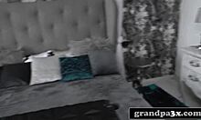 Old dude drives young 18+ babe to screaming orgasms