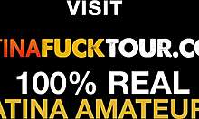 Big ass latina babe bends over doggystyle for rough pov banging does she take it all