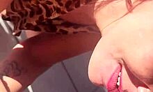 Best friend's girlfriend gulps throatpie while he's grabbing drinks