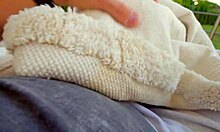 risky backyard swallow with neighbors watching any second now