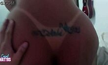 every sip means i bounce my natural tits hard on top