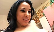 paige taylor in heels lingerie deepthroats cock then takes it in shaved pussy