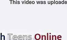 Uniformed Horny Student Fingers Pussy Till Explosive Orgasm for You!