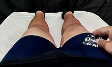 i caught my wife toy fuckin' herself cuz my dick's too tiny but damn she slurps it good and gulps my load