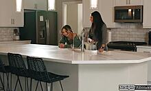 little asian stepniece sneaks forbidden fuck with stepuncle's monster cock