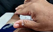 i caught my wife toy fuckin' herself cuz my dick's too tiny but damn she slurps it good and gulps my load