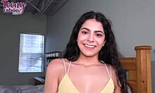 Hey, check out my thick ass stepdaughter riding stepdad for creampie doggystyle bent over missionary