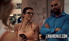 Cheerleader Marykate Moss reminds Cory Chase of young self in taboo threesome