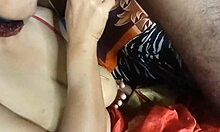 Emotional indian housewife cums in mouth from friend fucking close-up in bathroom while husband sister watches dirty roleplay