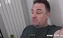 Fat Sweaty Old Man Rails Young French 18+ Chick Drunk Snap-Fuck